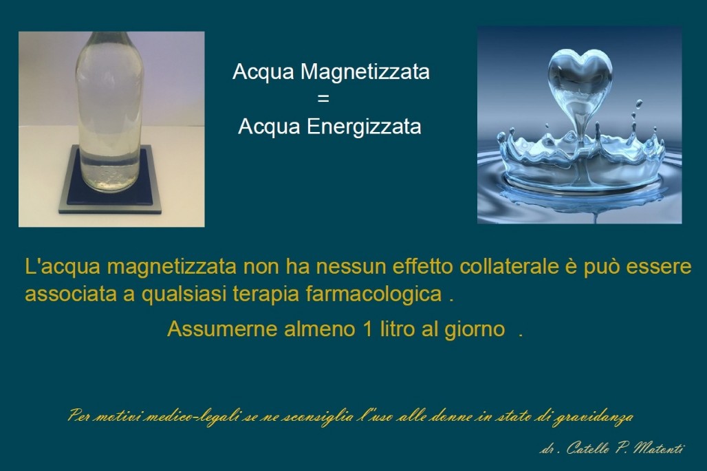 piastra per acqua magnetizzata