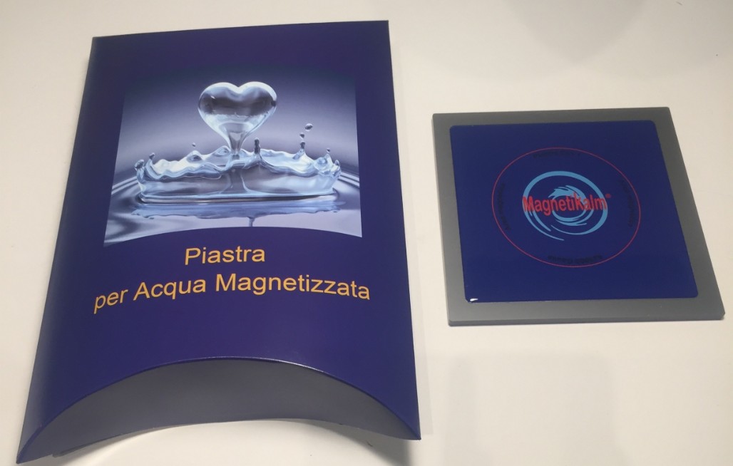 piastra per acqua magnetizzata