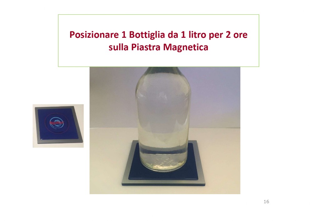 acqua magnetizzata rivista medica