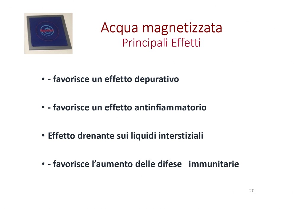 benefici  acqua magnetizzata 